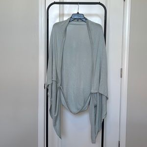 Lululemon Rejuvenate Scarf/Wrap Cocoon Cardigan OS